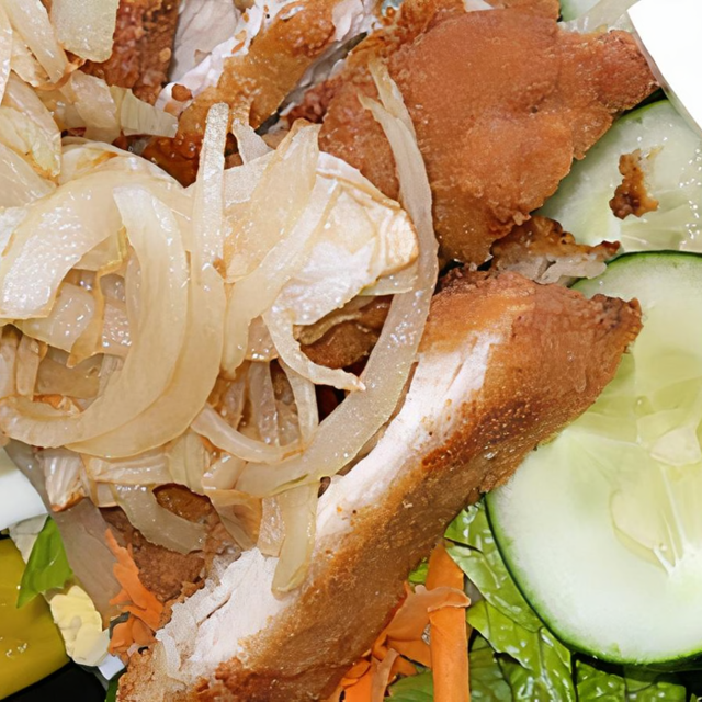 Country Fried Chicken Salad.