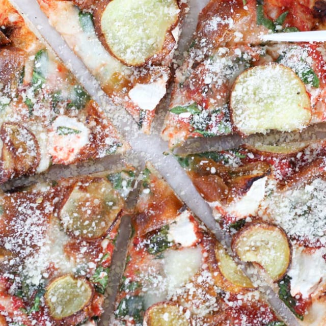 Santorini Pizza.